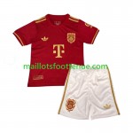 Maillot/Tenue Bayern Munich 125th Anniversaire Enfant Domicile Rouge 2024/2025